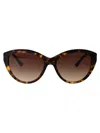 Jimmy Choo Havana Acetate Sunglasses In Brown