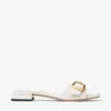 JIMMY CHOO HAWKE MULE FLAT