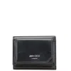 Jimmy Choo Hawley Leather Wallet In Black