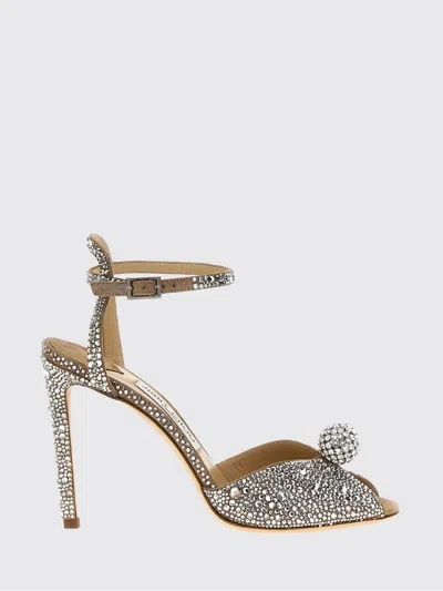 Jimmy Choo Heeled Sandal Woman Color Silver