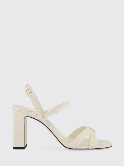 Jimmy Choo Heeled Sandal Woman In Animal Print