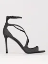 Jimmy Choo Square-headed High-heeled Sandals In Black
