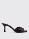 Jimmy Choo Women Skye Printed Leather Sandals In Brown