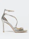 Jimmy Choo Gold Sandals Women In Gold
