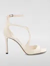 Jimmy Choo Heeled Sandals  Woman Color White
