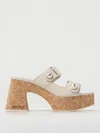 Jimmy Choo Fayence Wedge 95 In White