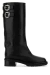 Jimmy Choo Brooklyn 50 Leather Knee-high Boots In Black
