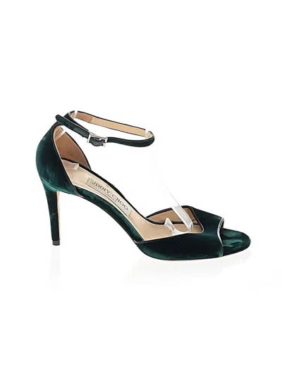 Pre-owned Jimmy Choo Heels In Green