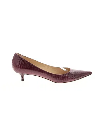 Pre-owned Jimmy Choo Heels In Purple