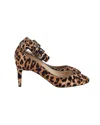 Jimmy Choo Helena 65 Leopard Print Pumps In Calf Hair Leather In Multi
