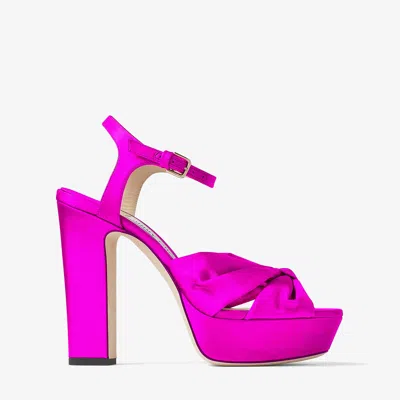 Jimmy Choo Heloise 120 In Pink