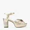 Jimmy Choo Heloise 80 In Silver