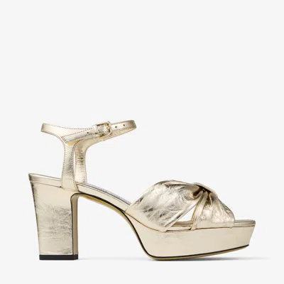 Jimmy Choo Heloise 80 In Silver