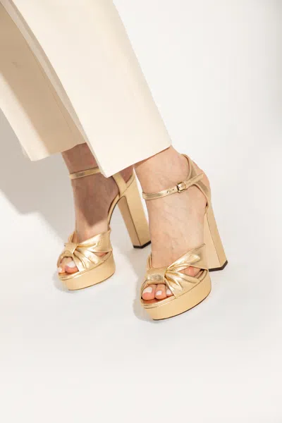 JIMMY CHOO JIMMY CHOO ‘HELOISE’ PLATFORM SANDALS