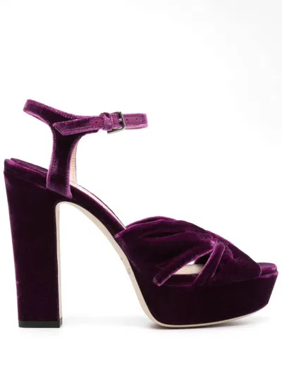 Jimmy Choo Heloise120 Woman Sandal Code: 120 Sndl In Purple