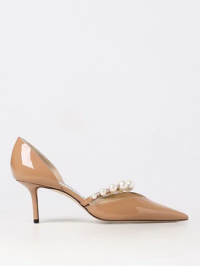JIMMY CHOO PUMPS JIMMY CHOO WOMAN COLOR BISCUIT,F73999105
