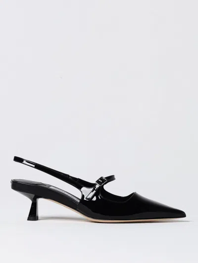 JIMMY CHOO HIGH HEEL SHOES JIMMY CHOO WOMAN COLOR BLACK,F73849002