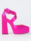 Jimmy Choo Women's Gian Satin Sandals In Fuchsia