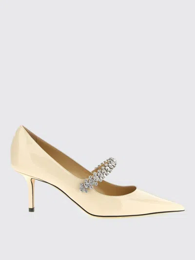 JIMMY CHOO PUMPS JIMMY CHOO WOMAN COLOR IVORY,H31074044
