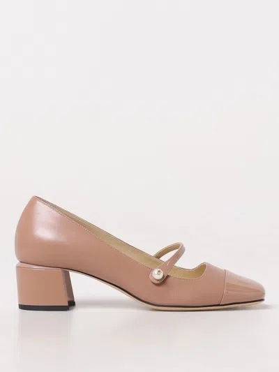 JIMMY CHOO HIGH HEEL SHOES JIMMY CHOO WOMAN COLOR PINK,F78328010