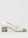 Jimmy Choo Heels In Yellow Cream