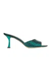 Jimmy Choo High Heeled Sandals In Green
