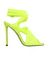 Jimmy Choo Neoma 11 Neon Yellow Sandal In Yellow