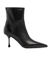 Jimmy Choo 80mm Cycas Leather Boots