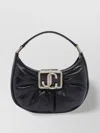 Jimmy Choo Hobo Bag With Metallic Accents And Top Handle