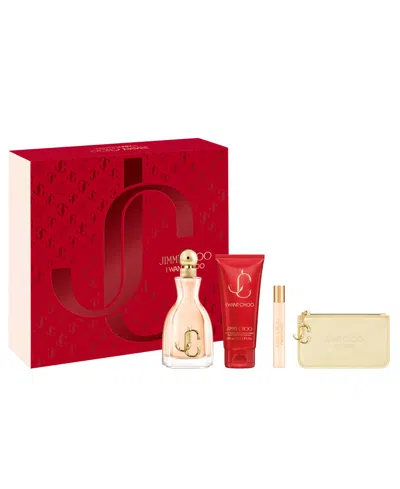 Jimmy Choo I Want Choo 4-pc. Eau De Parfum Gift Set In Transparent