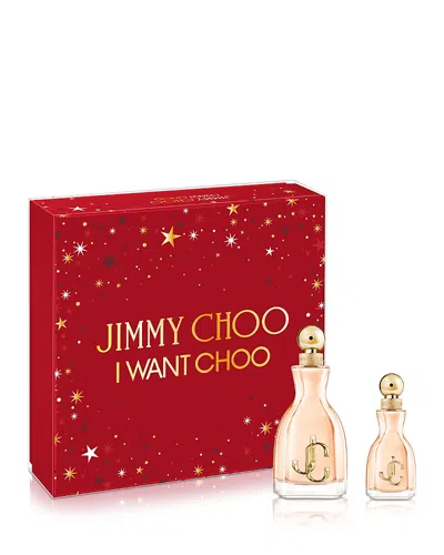 Jimmy Choo I Want Choo Eau De Parfum Gift Set In Transparent