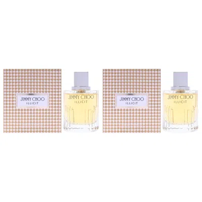 Jimmy Choo Illicit By  For Women - 3.3 oz Edp Spray - Pack Of 2 In Multi