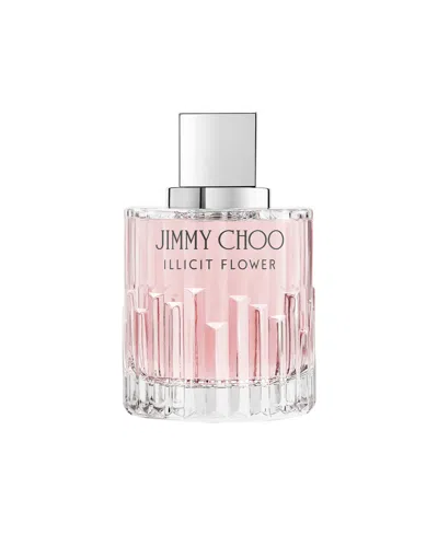 Jimmy Choo Illicit Flower Eau De Toilette, 3.3 Oz. In Transparent