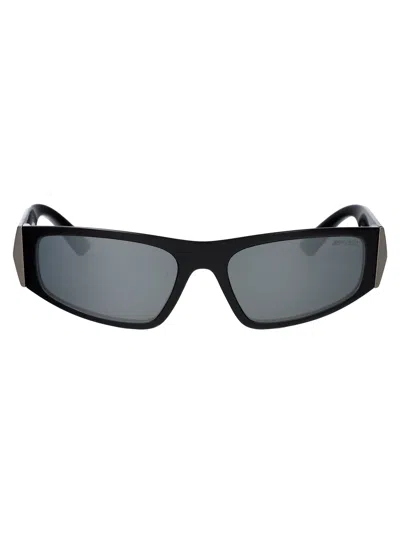 JIMMY CHOO JIMMY CHOO INJECTATE BLACK SUNGLASSES