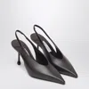 Jimmy Choo Merlot Pointed Toe Stiletto Pumps In Black
