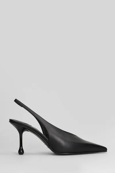 Jimmy Choo Isa 80 Pumps In Black Leather