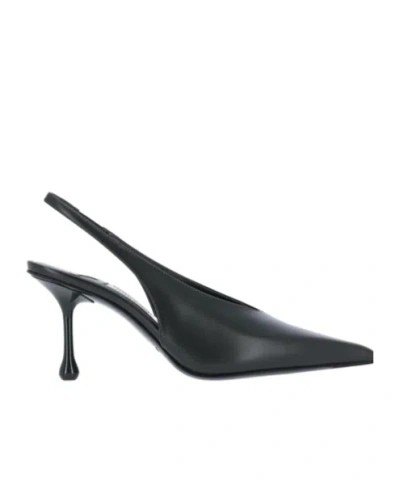 Jimmy Choo Isa 80 Slingback Pointed-toe Pumps In Black