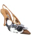 Jimmy Choo Paillette-embellished Slingback Pumps