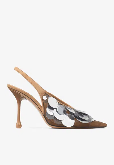 Jimmy Choo Isa 95 Slingback Pumps