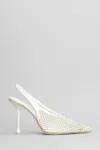 Jimmy Choo Isa 985 Pumps In White Leather In White