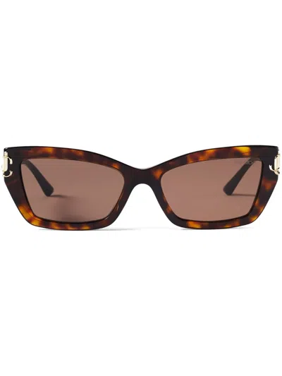 JIMMY CHOO ISLA CAT-EYE SUNGLASSES
