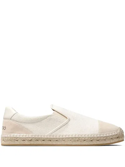 JIMMY CHOO IVAN CANVAS ESPADRILLES