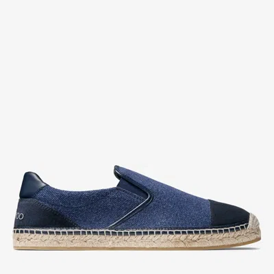 Jimmy Choo Ivan Espadrille In Blue