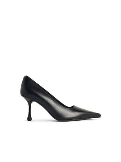 Jimmy Choo 'ixia 80' Black Nappa Leather Pumps