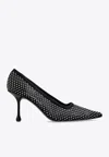 Jimmy Choo Ixia 95 Mesh Dã©colletã©