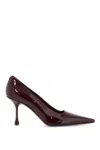 Jimmy Choo Ixia Pointed Toe Suede Pumps In Brown
