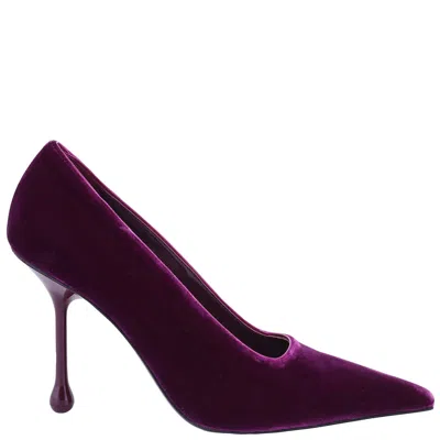Jimmy Choo Ixia 95 Pointed-toe Velvet Pumps