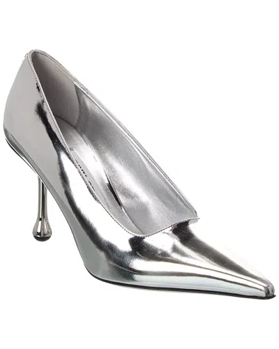 Jimmy Choo Ixia Patent Pump In Silver