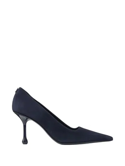 Jimmy Choo Ixia Pointed Leather Pumps In Black
