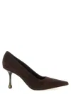 Jimmy Choo Stiletto High Heels In Brown